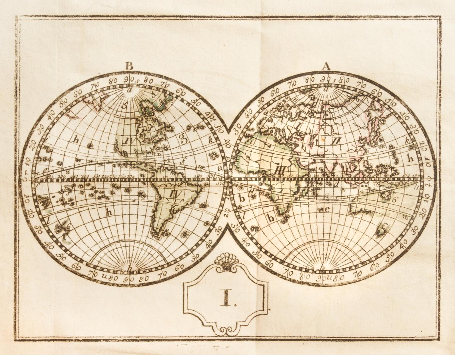 VAZQUEZ, FRANCISCO, trans. Atlas Elementar... Madrid, 1786. 2 vols. in one. First Spanish edition. Complete w/24 color folding maps.