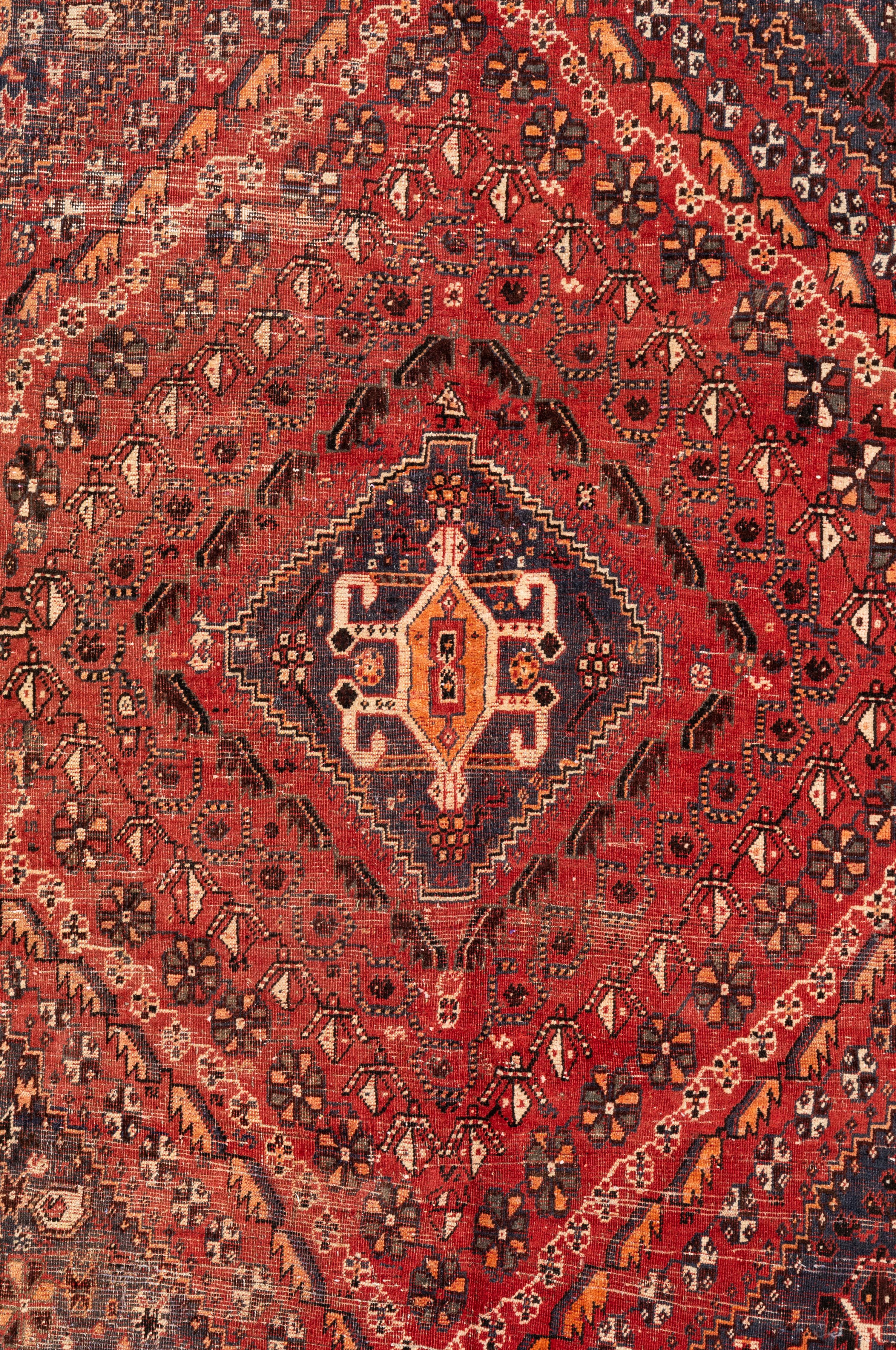 A Shiraz Wool Rug