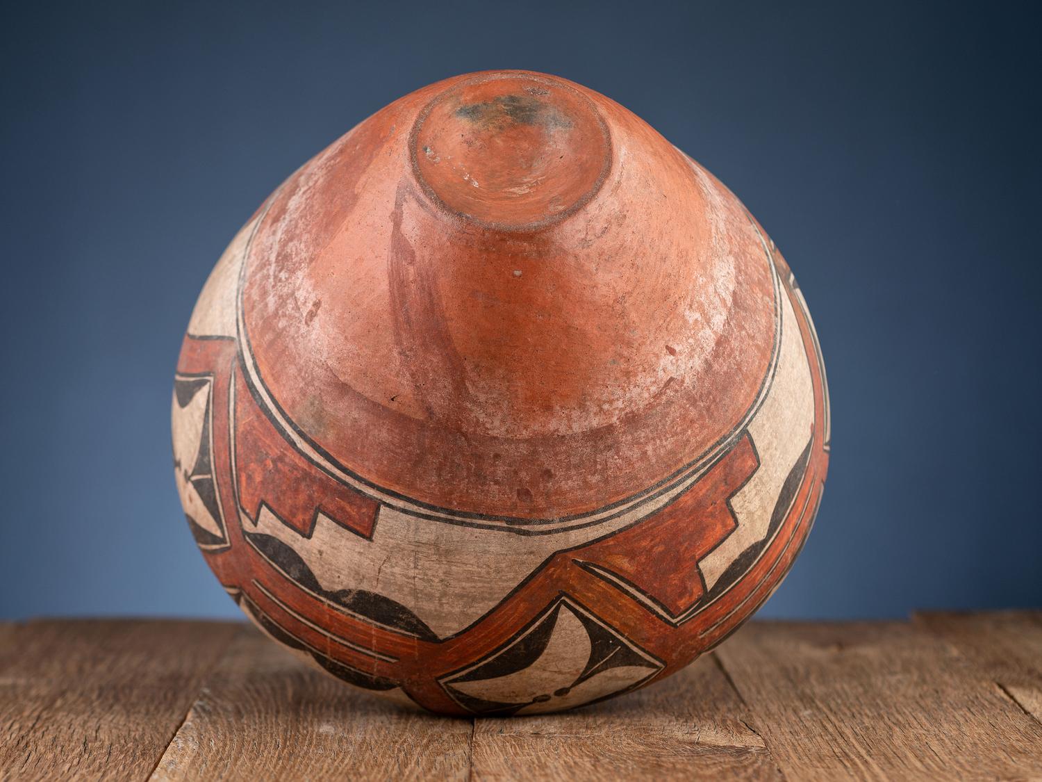 Zia Polychrome Pottery Olla