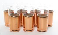 A Group of Seven Copper Cups Height 6 inches. — 20TH CENTURY