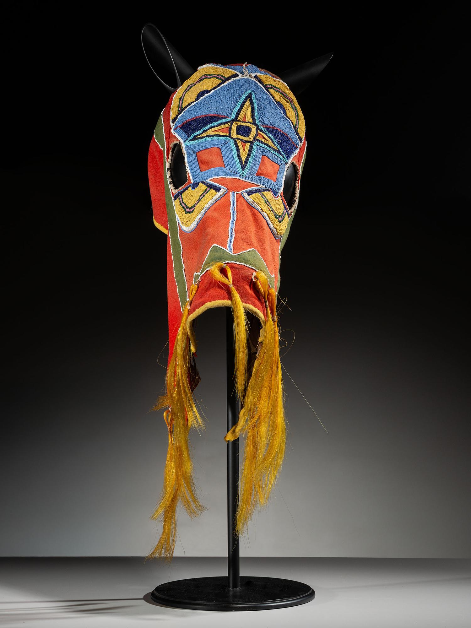 Cayuse Horse Mask, Identified and Published