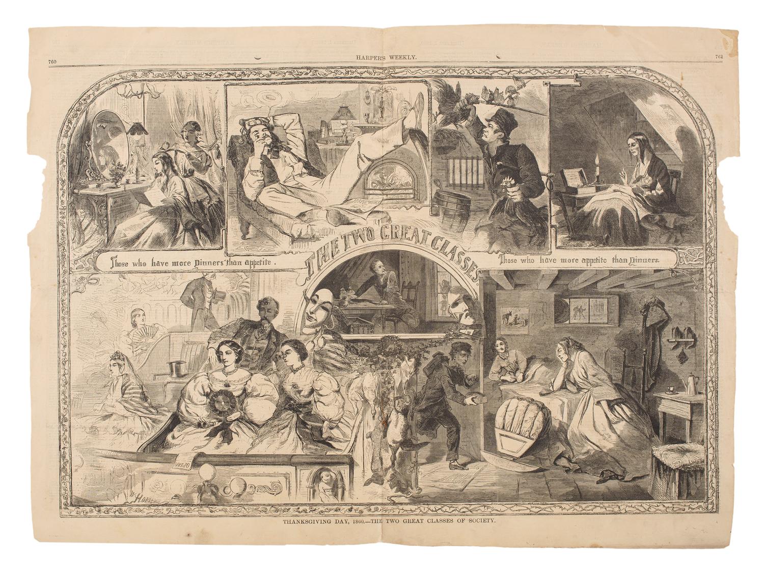 [CIVIL WAR - ART]. A group of 8 engravings, including Harper's Weekly illustrations, comprising: