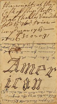 [American Revolution] [Stamp Act] (Moore, Richard, pseudonym). ( The New-York Pocket Almanack, For the Year 1766... )