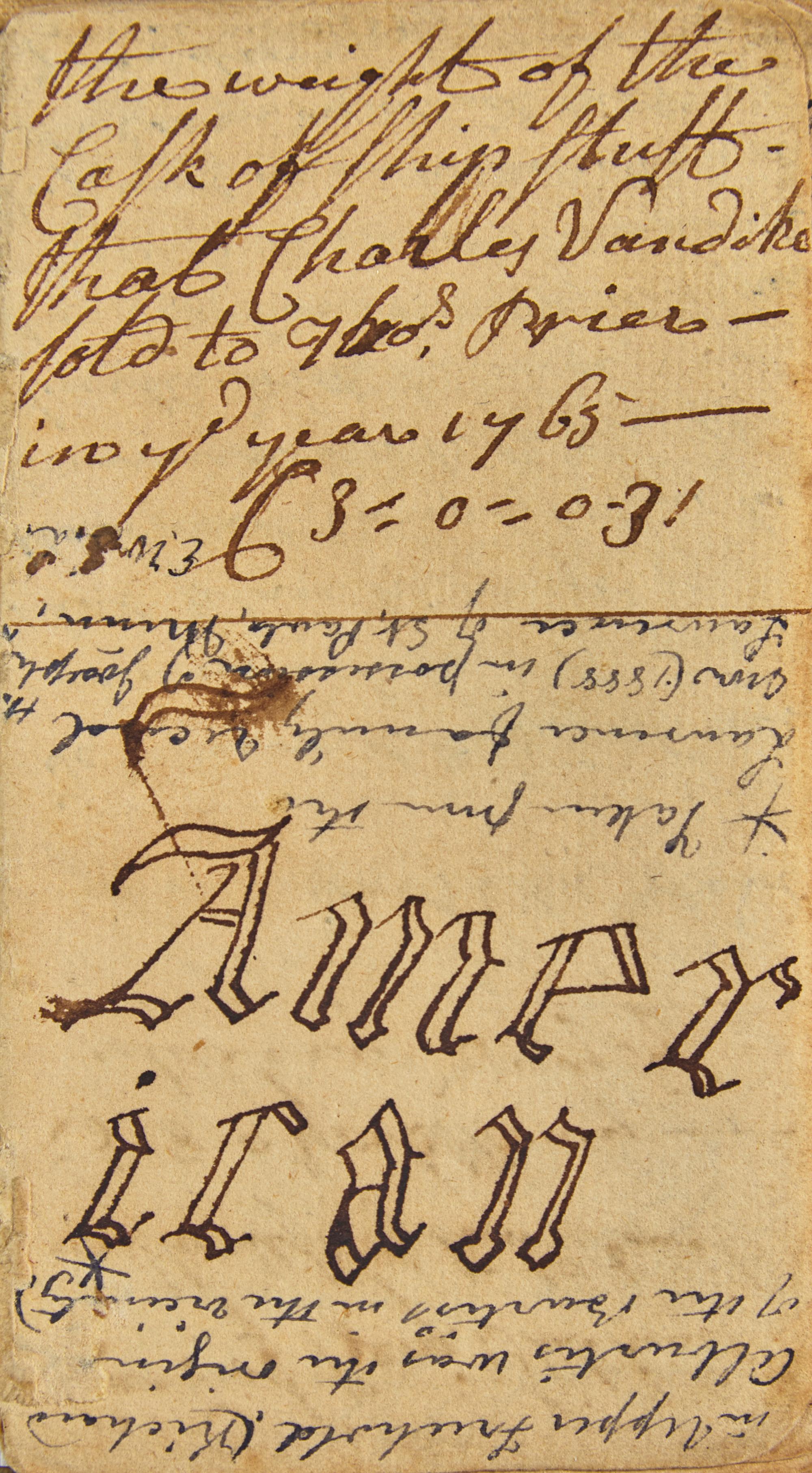 [American Revolution] [Stamp Act] (Moore, Richard, pseudonym). ( The New-York Pocket Almanack, For the Year 1766... )