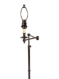 A Pair of John Boone Swing-Arm Floor Lamps Designed by Jerome Sutter