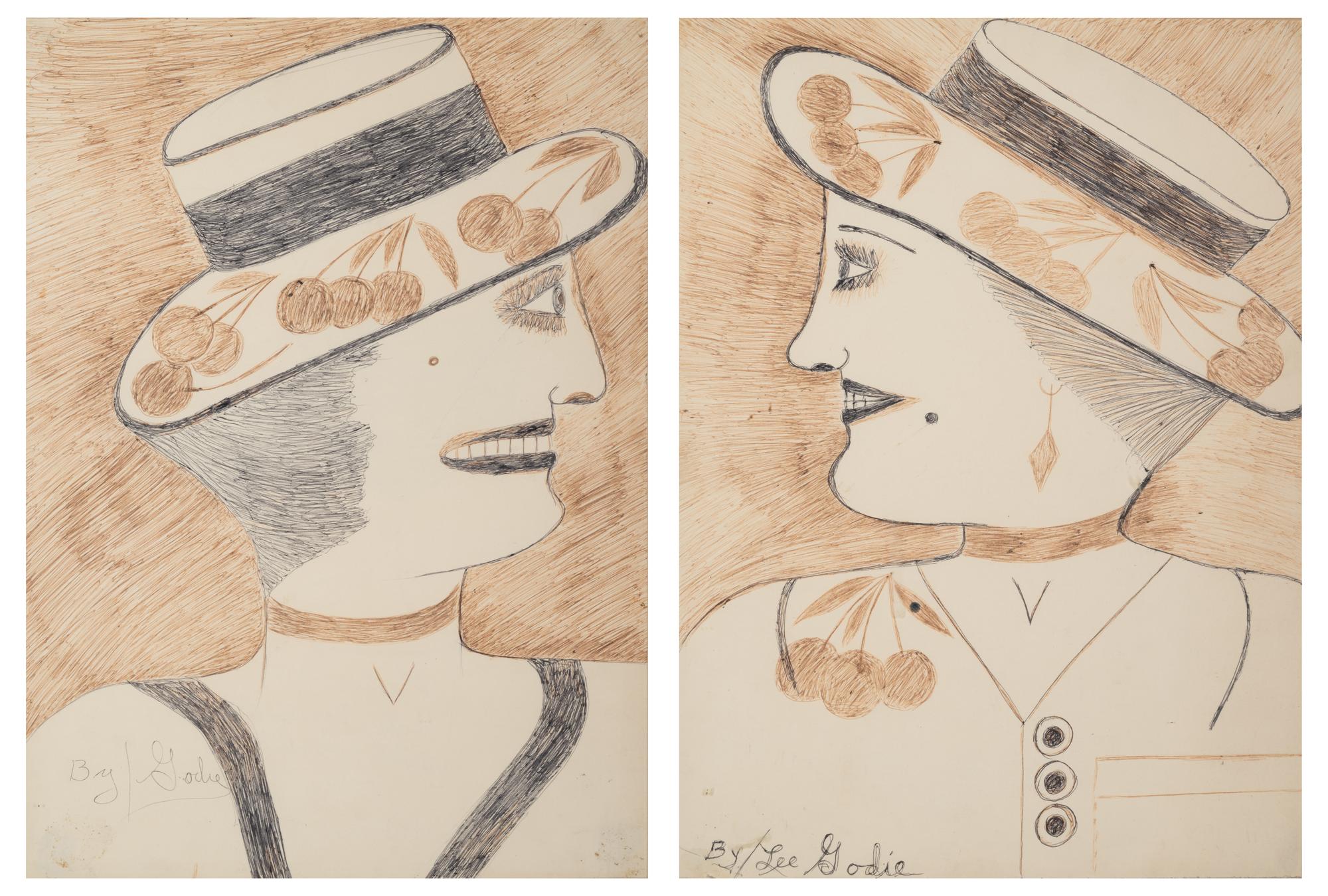 Personality and Personality (a pair of portraits)