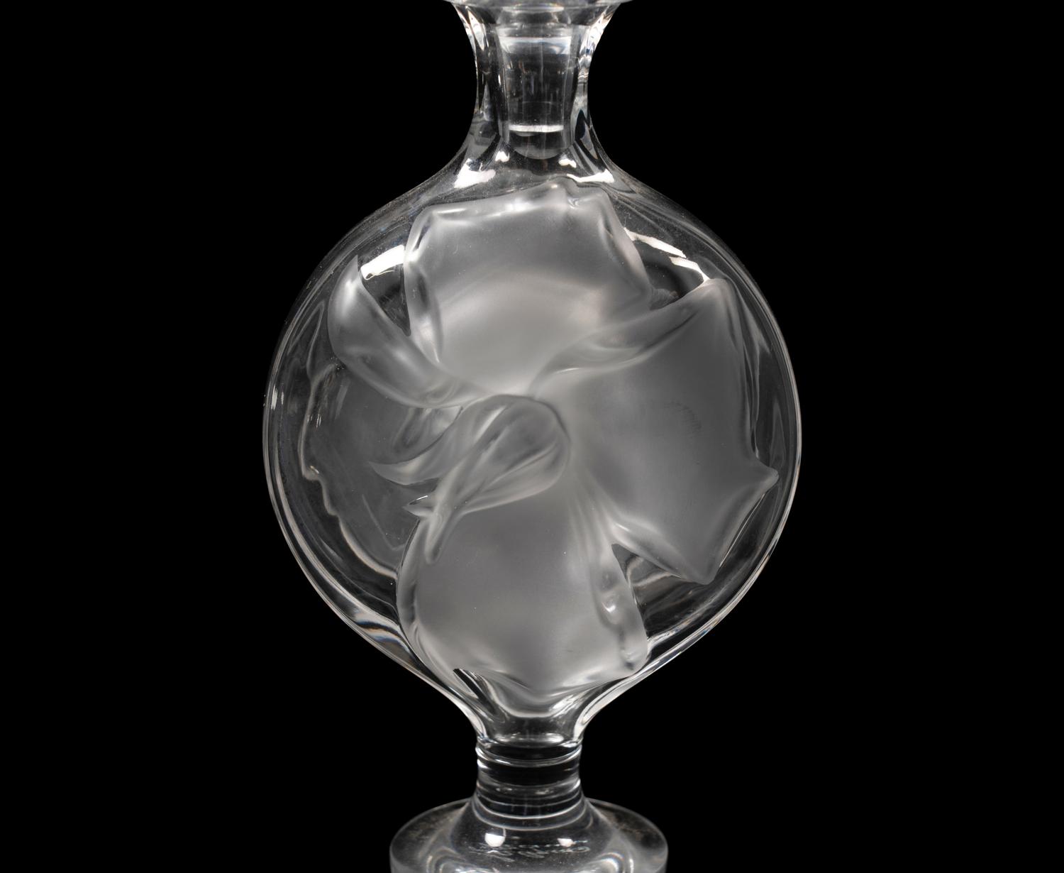 A Group of Four Lalique Dresser Articles