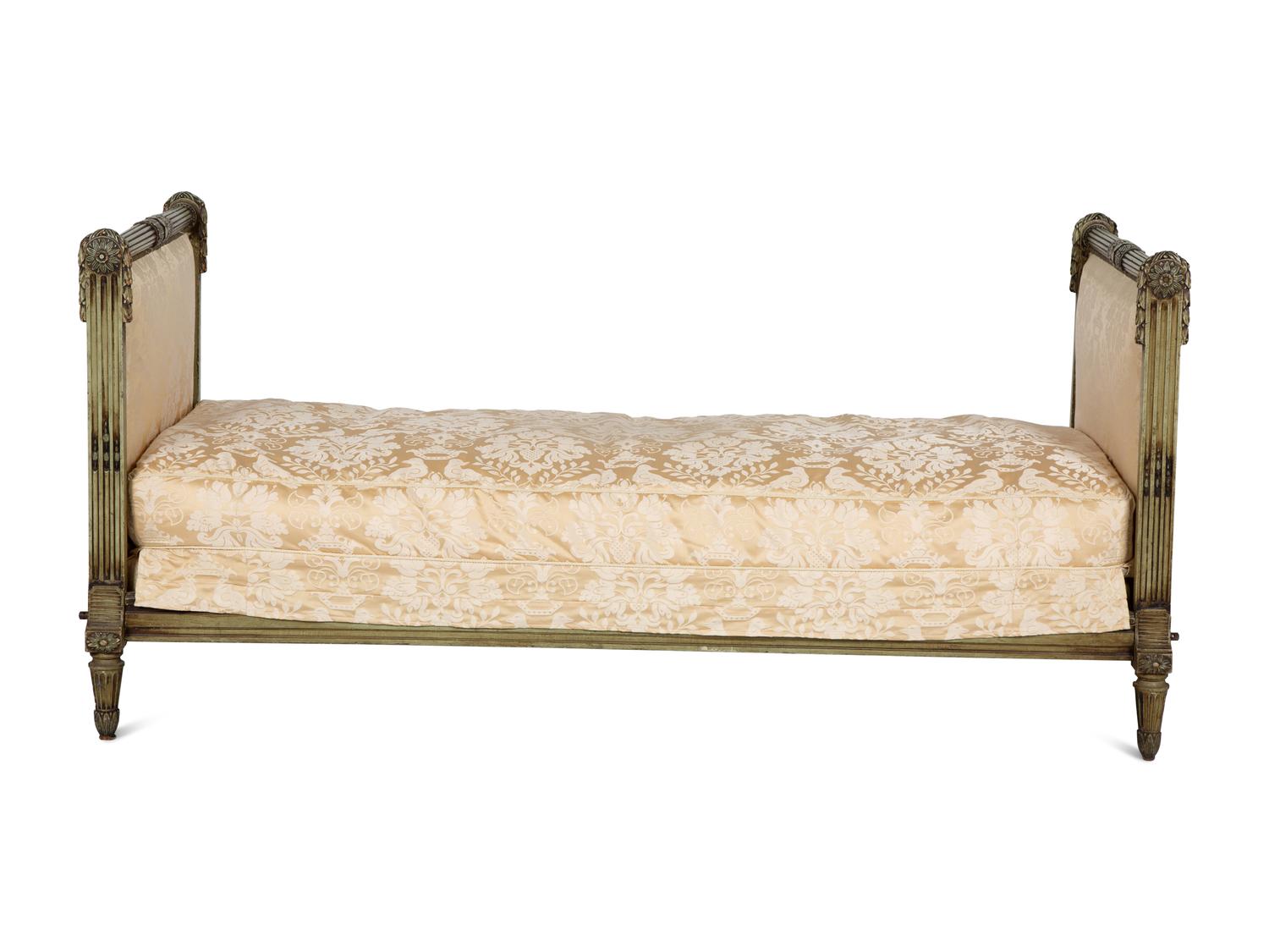 A Louis XVI Style Painted Day Bed