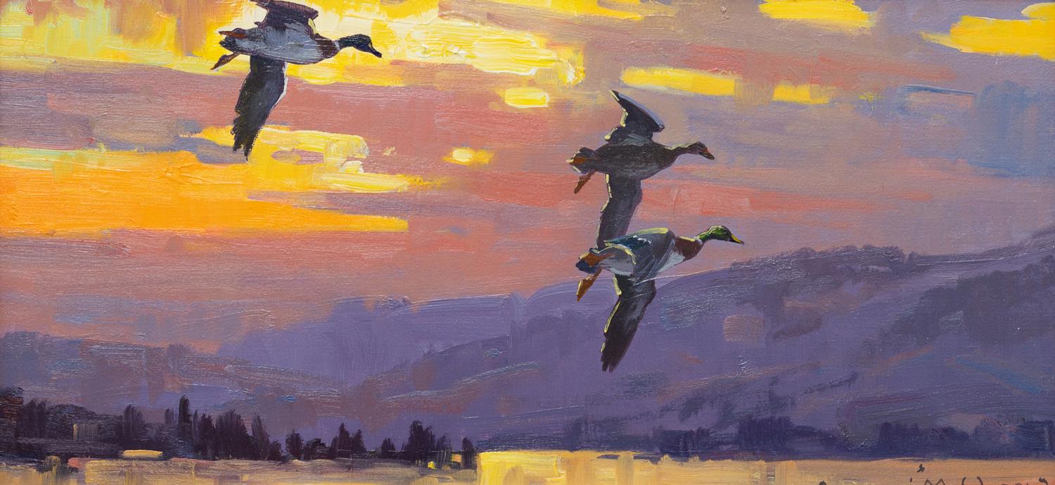 Gregory McHuron 6 x 12 inches — (American, 1945-2012)