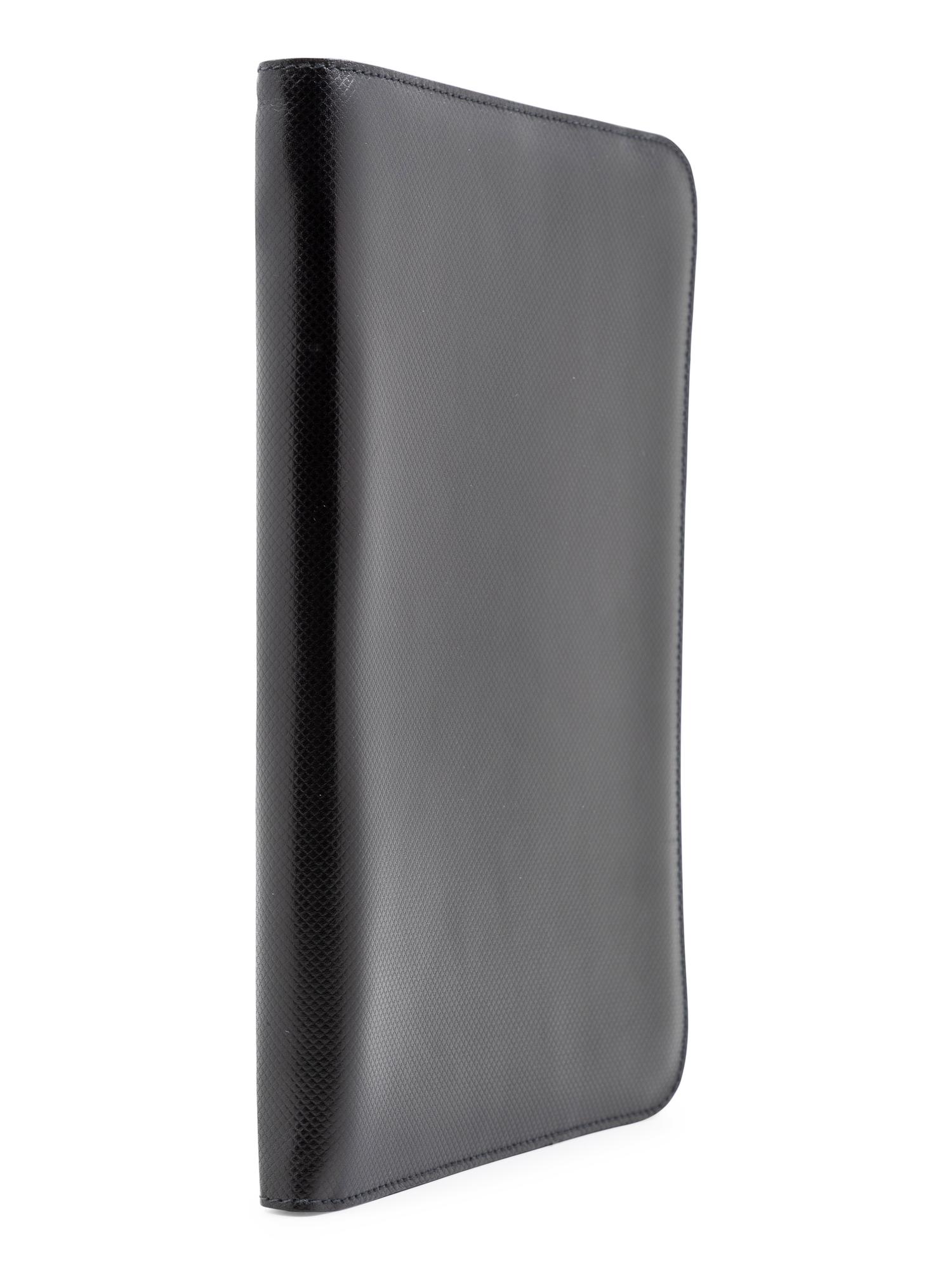 Bottega Veneta Black Leather Notebook
