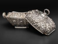 An American Repousse Silver Covered Tureen