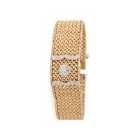 ALTAIR, YELLOW GOLD AND DIAMOND SURPRISE WATCH