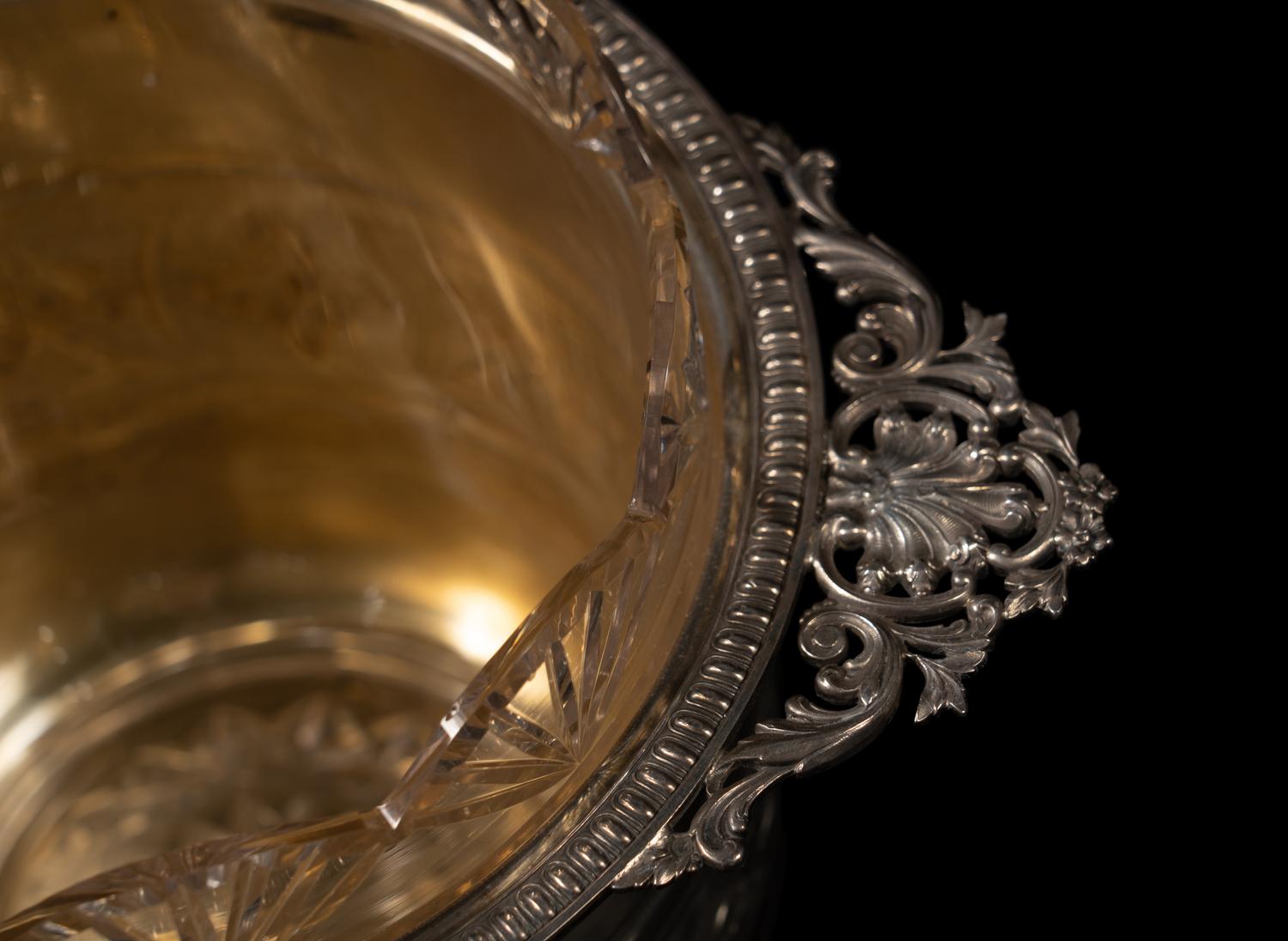 A French Silver Wine Cooler