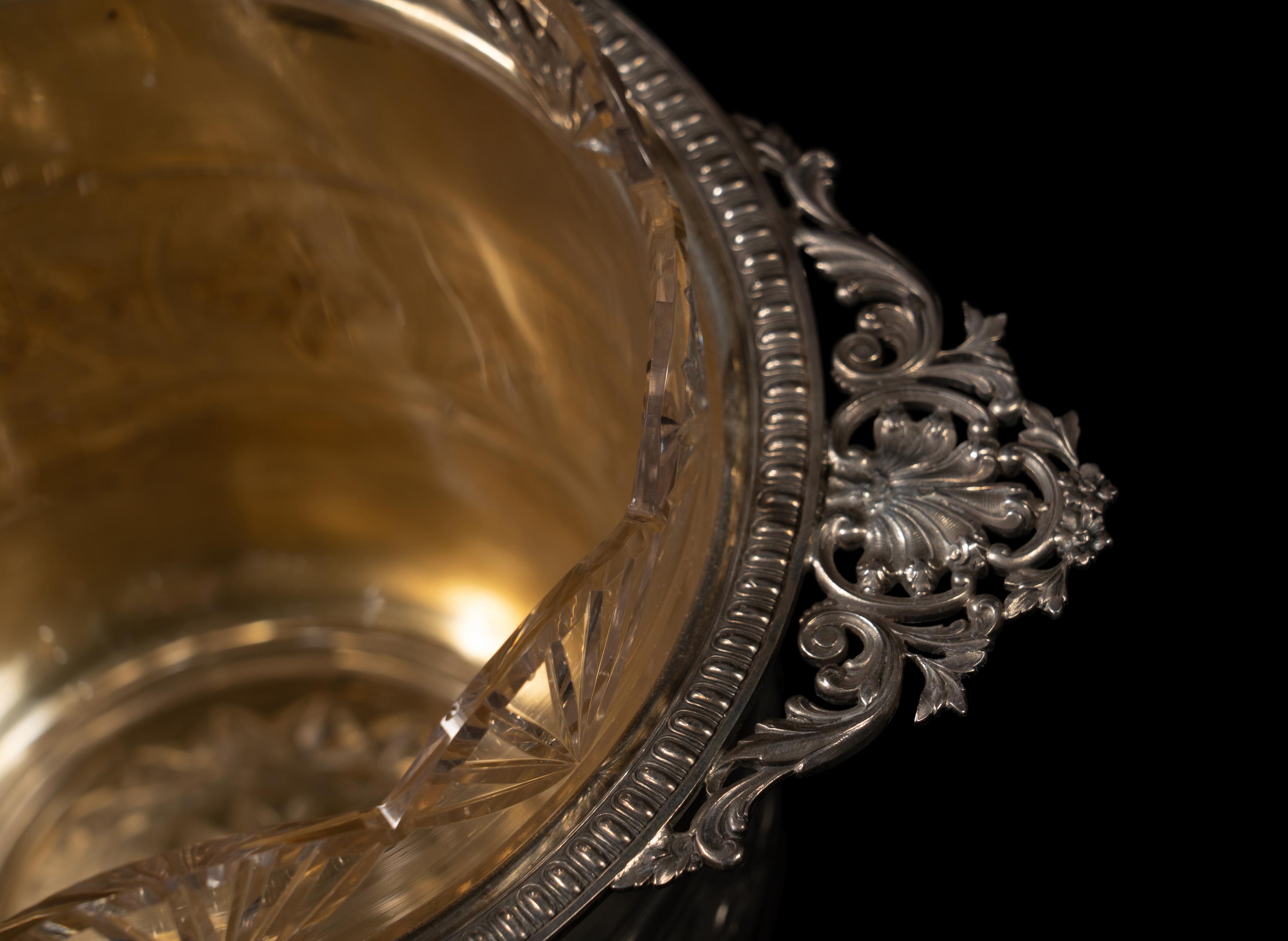 A French Silver Wine Cooler