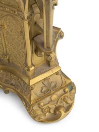 A Pair of French Gilt Bronze Pricket Sticks