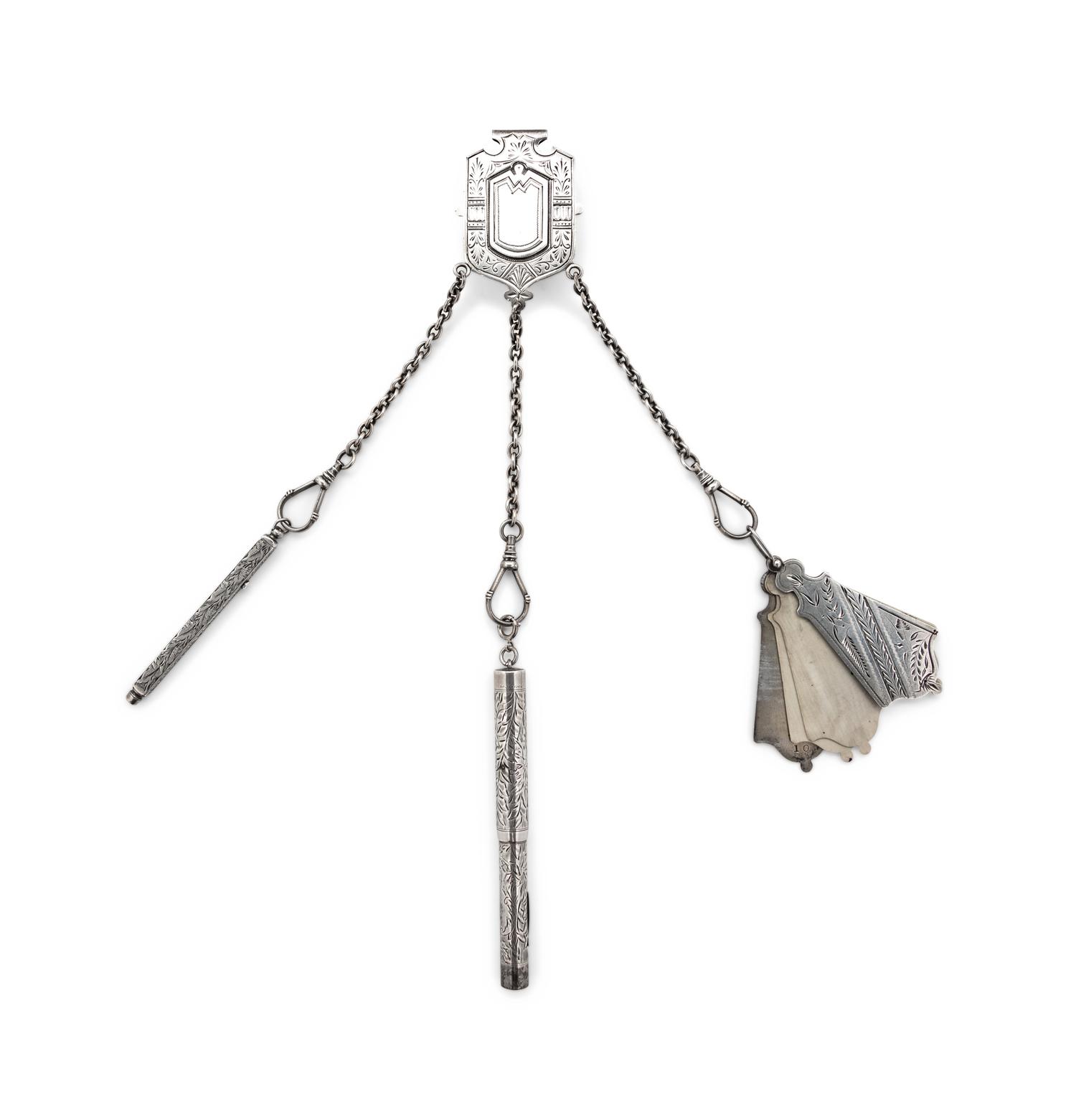 An American Silver Chatelaine