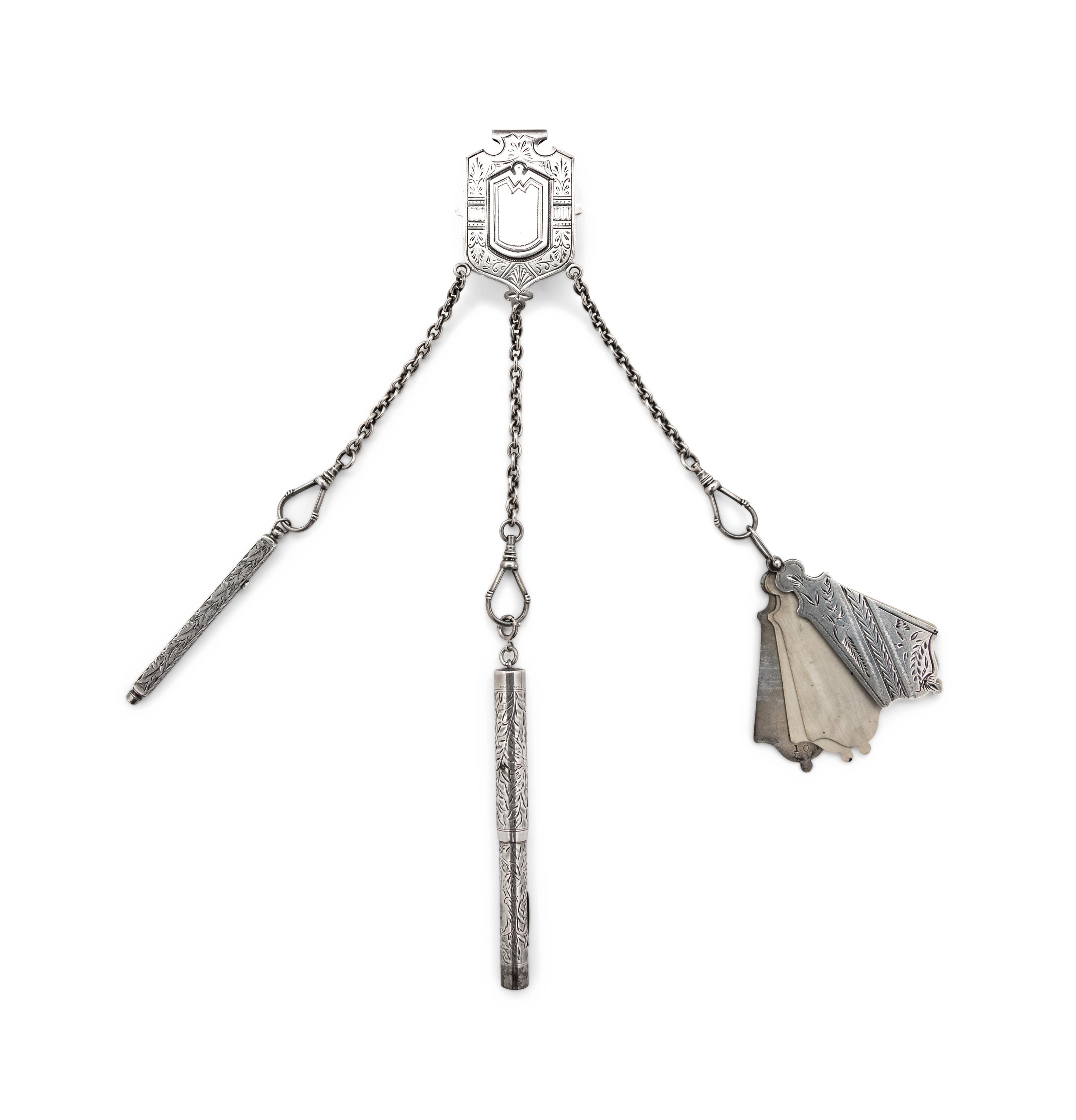 An American Silver Chatelaine