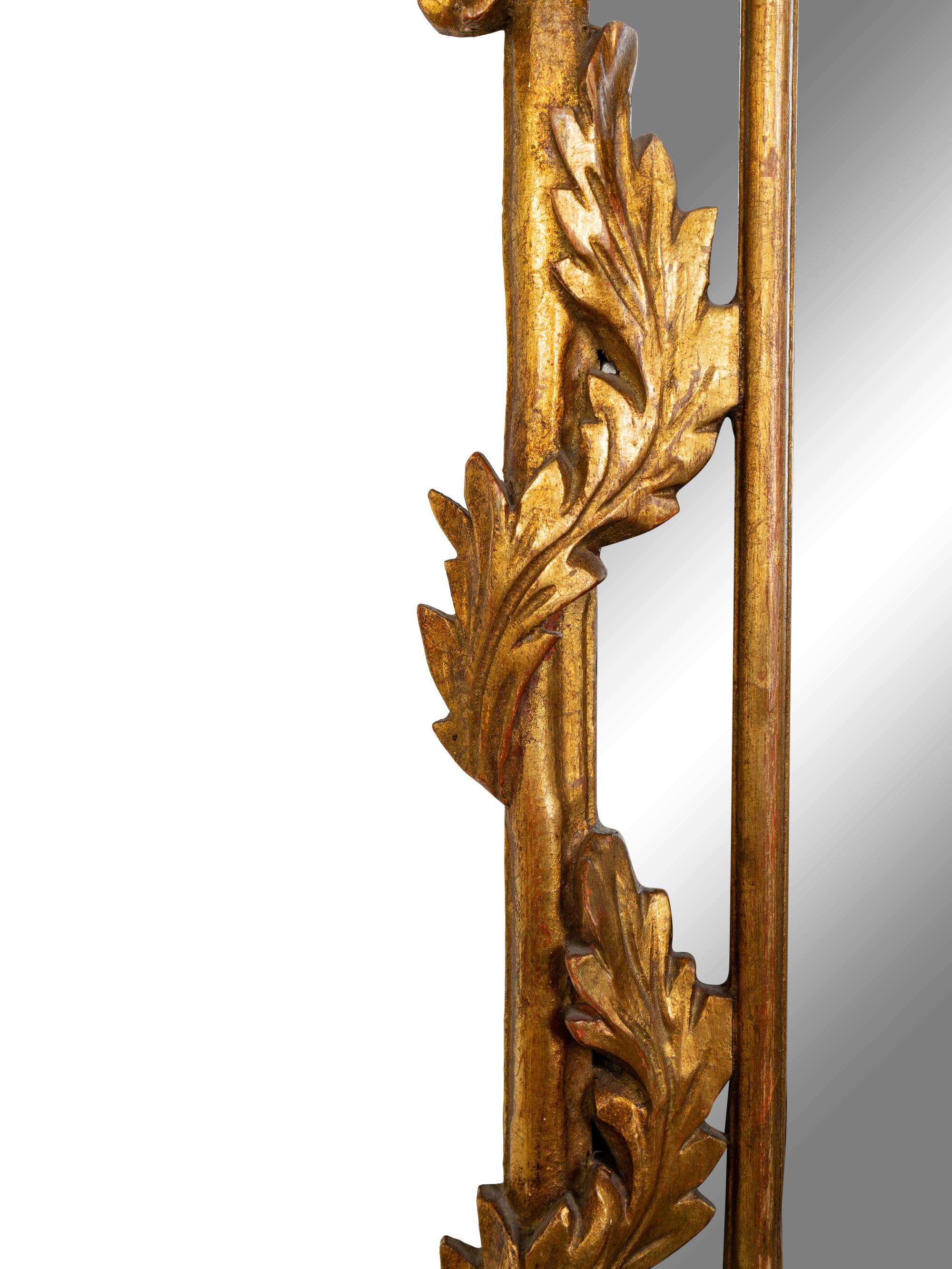 A Régence Style Giltwood Mirror