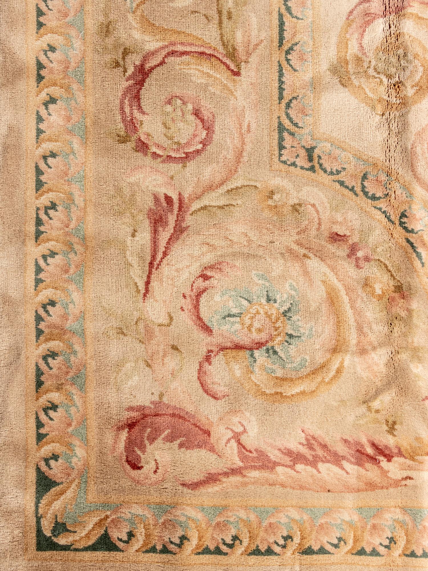 A Savonnerie Style Wool Rug
