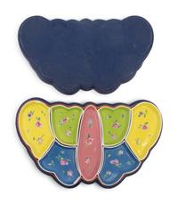 A Chinese Famille Rose Porcelain 'Butterfly' Sweetmeat Set