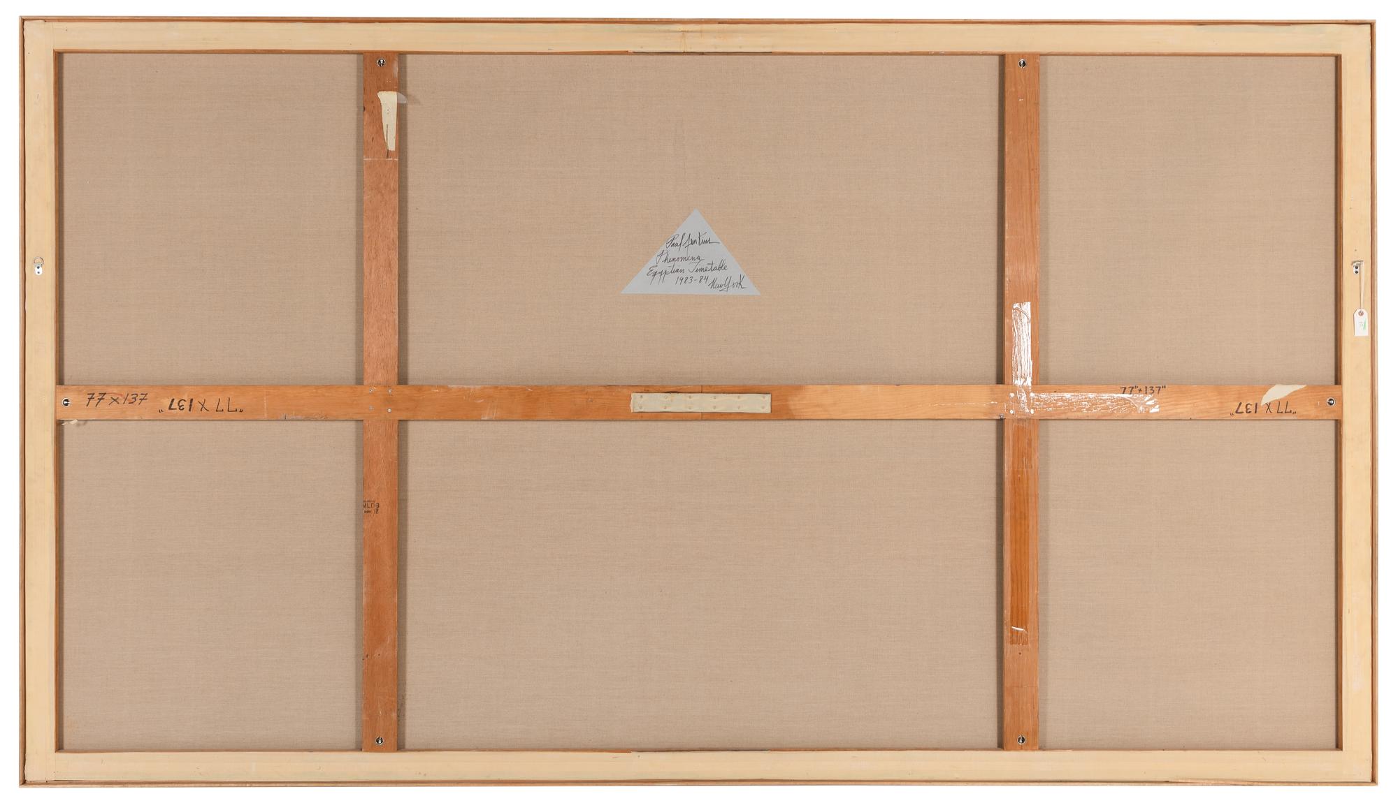 Phenomena Egyptian Timetable , 1983-84