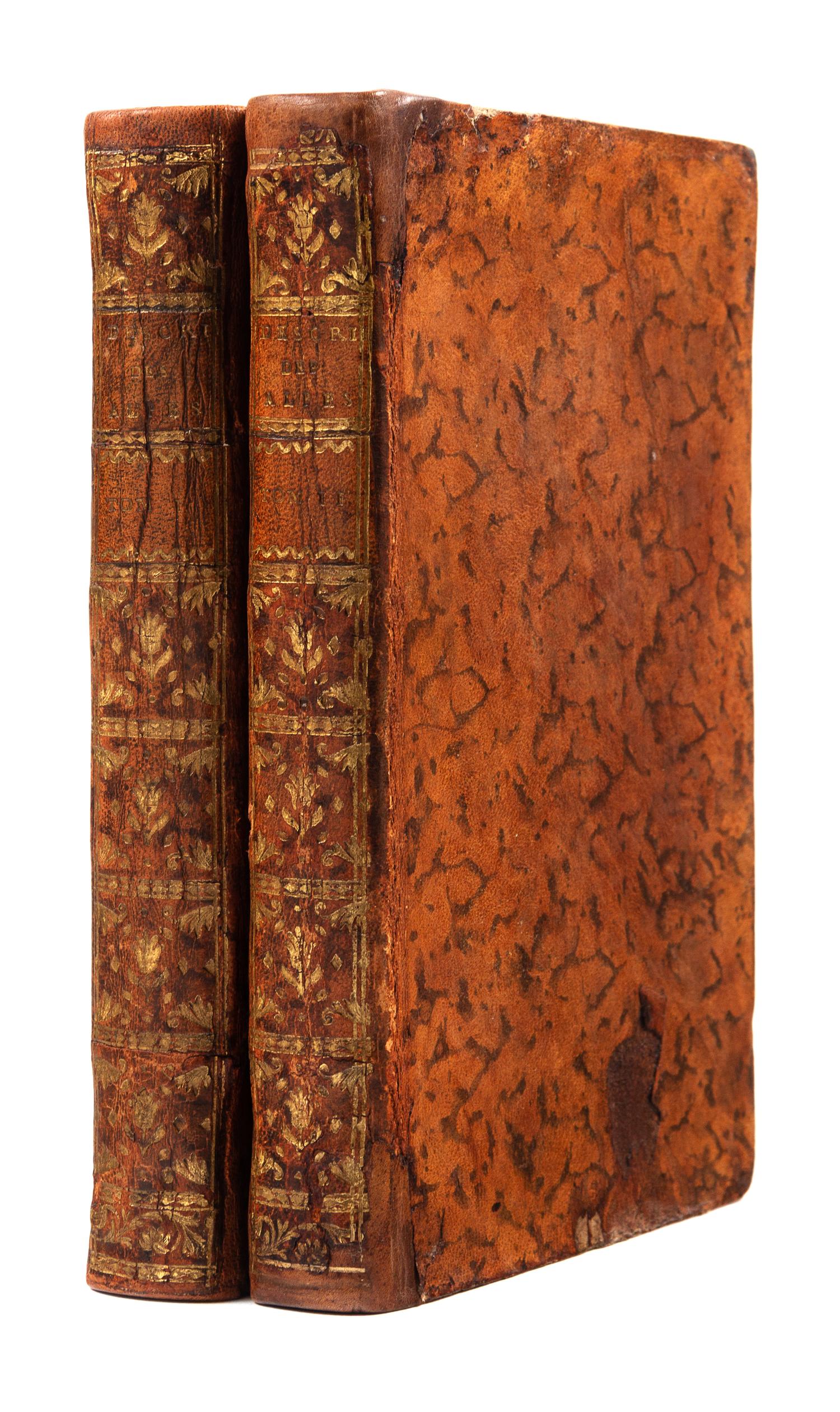 BOURRIT, Marc Theodore (1739-1819). Description des Alpes Pennines et Rhetiennes... Geneva: Chez J.P. Bonnant, 1781.