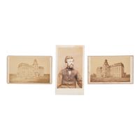 [African Americana] [Howard, Oliver Otis.] Three Carte de Visites