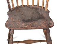 Three Paint Decorated Windsor Chairs