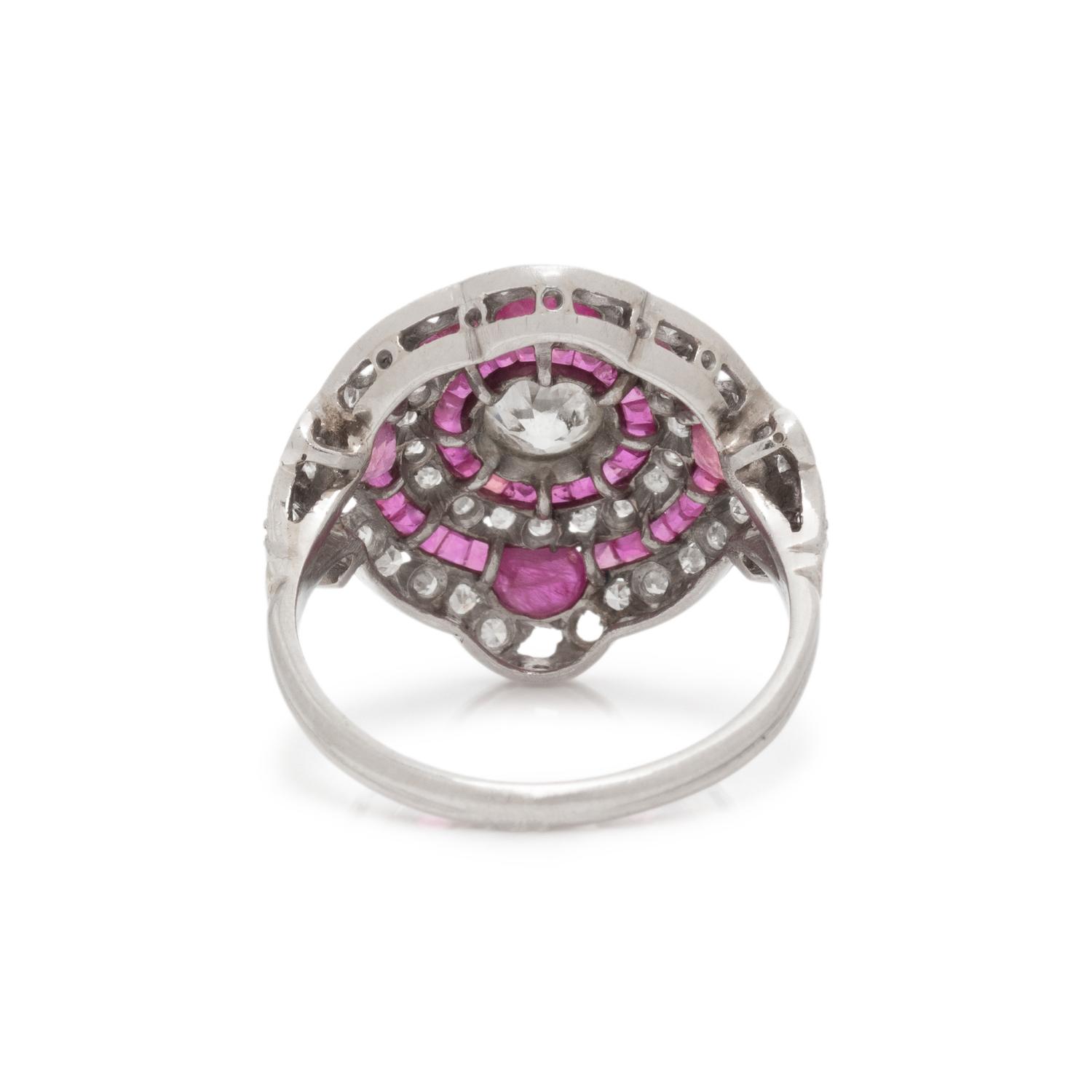 RUBY AND DIAMOND RING
