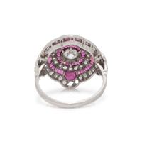 RUBY AND DIAMOND RING