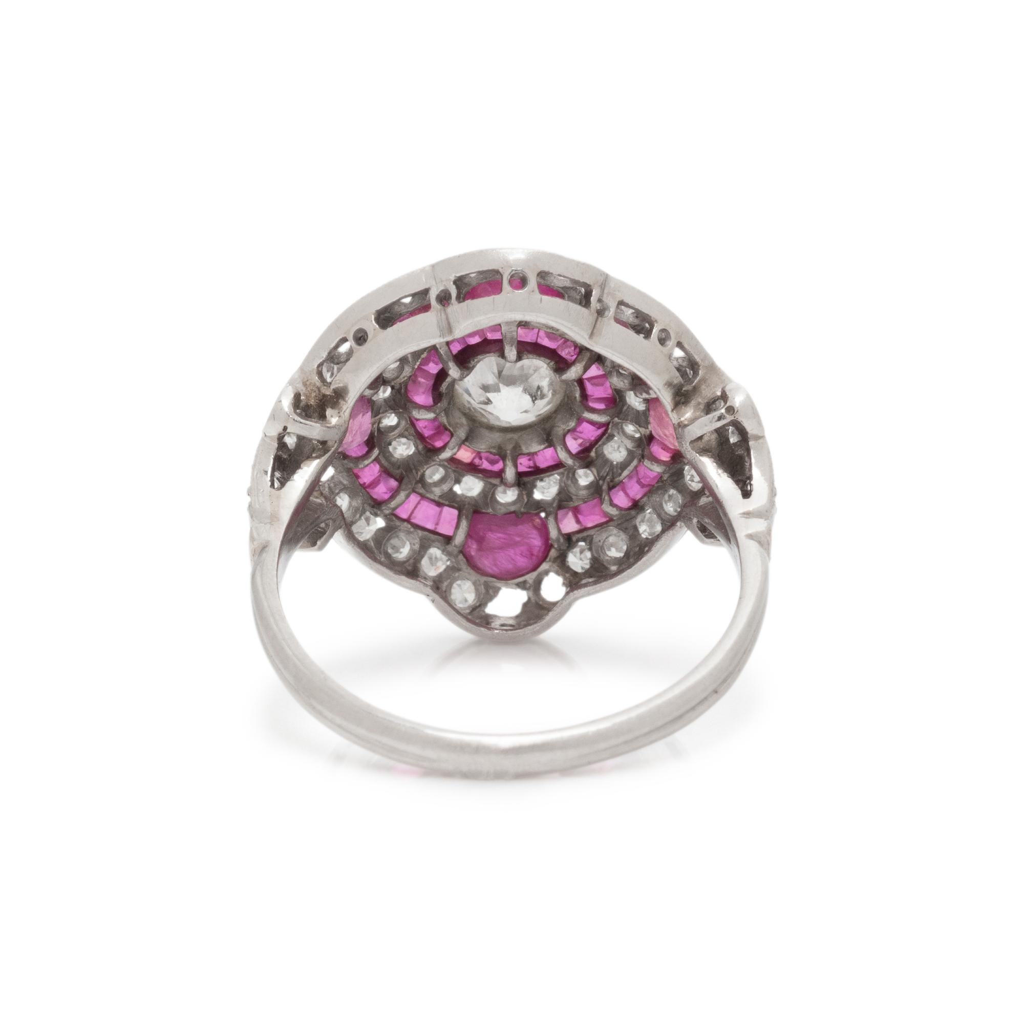 RUBY AND DIAMOND RING