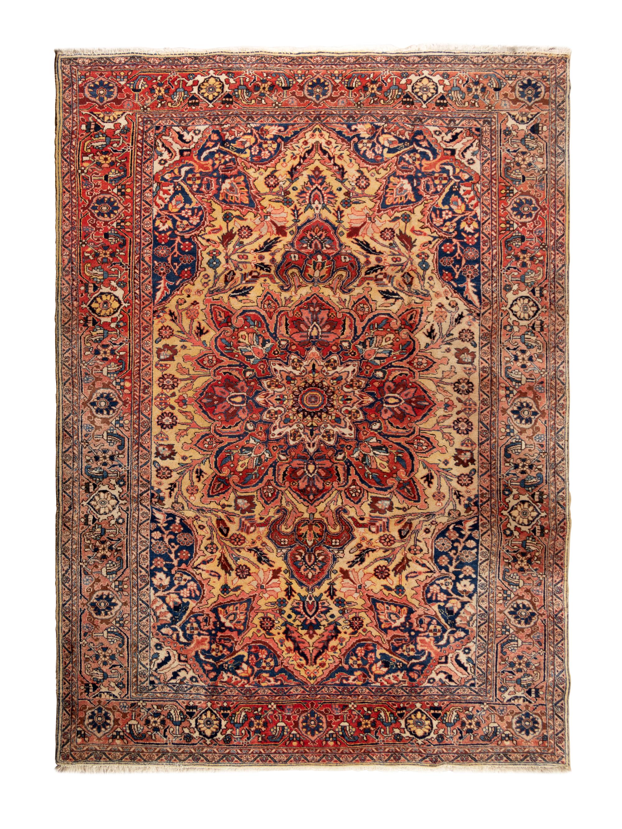 A Tabriz Wool Rug