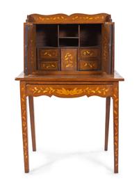 A Dutch Marquetry Bureau