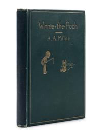 MILNE, Alan Alexander (1882-1956). Winnie-the-Pooh . Ernest H. Shepard, illustrator. New York: E.P. Dutton & Company, 1926.