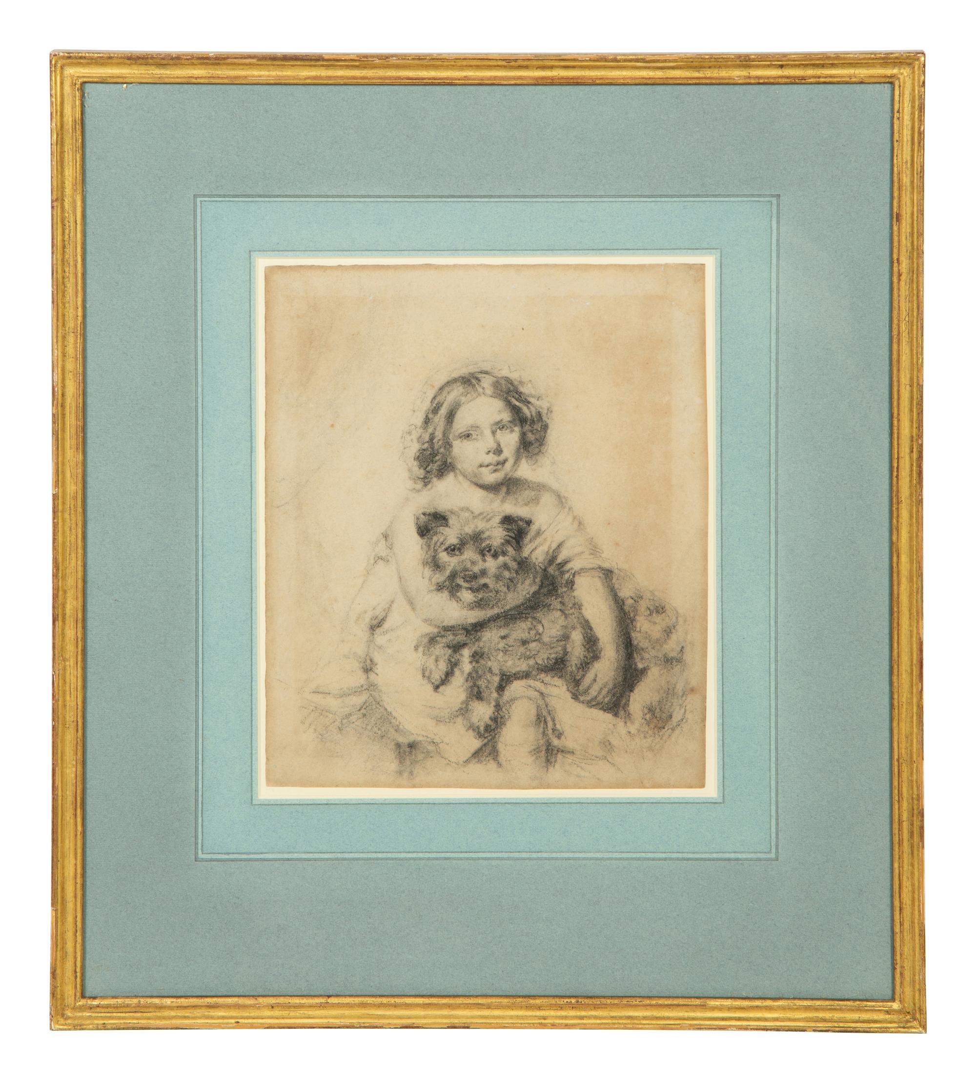 Two Sketches of Young Girls