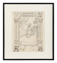 Sketch for Enemy Gunners (Sloe-Eyed Blonde) , c. 1969