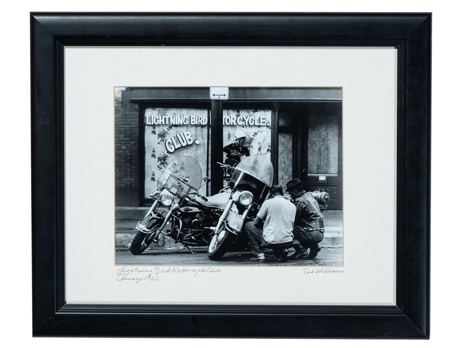 [JAZZ]. WILLIAMS, Ted (1925-2020), photographer. A group of 5 photographs, incl. portraits of jazz musicians. Chicago, 1949-1962.