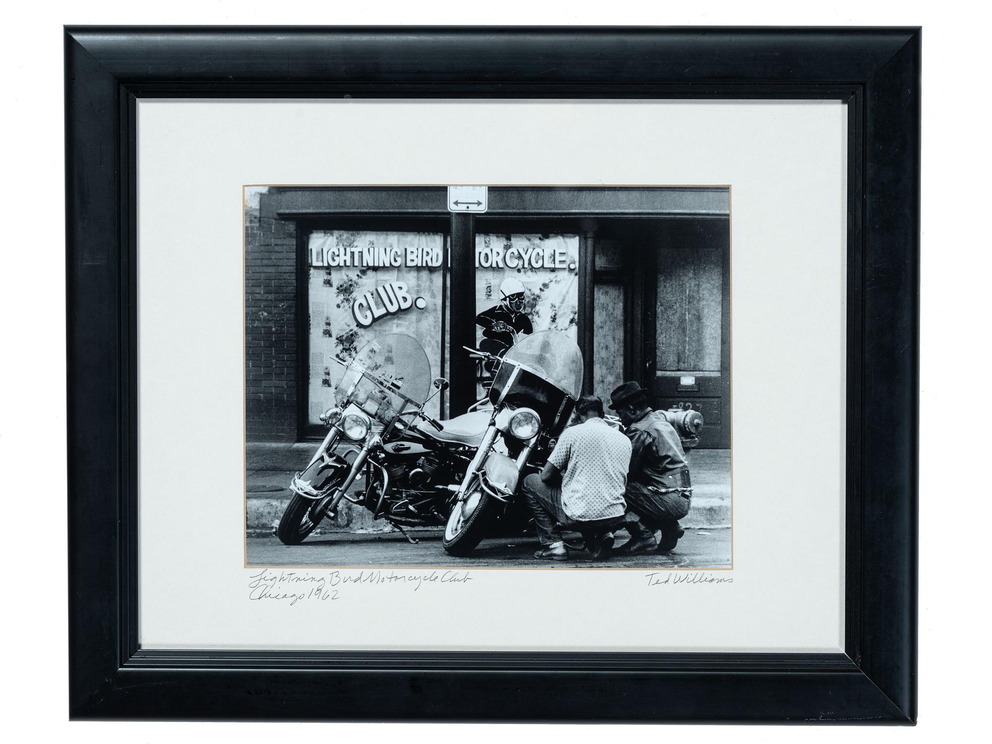 [JAZZ]. WILLIAMS, Ted (1925-2020), photographer. A group of 5 photographs, incl. portraits of jazz musicians. Chicago, 1949-1962.