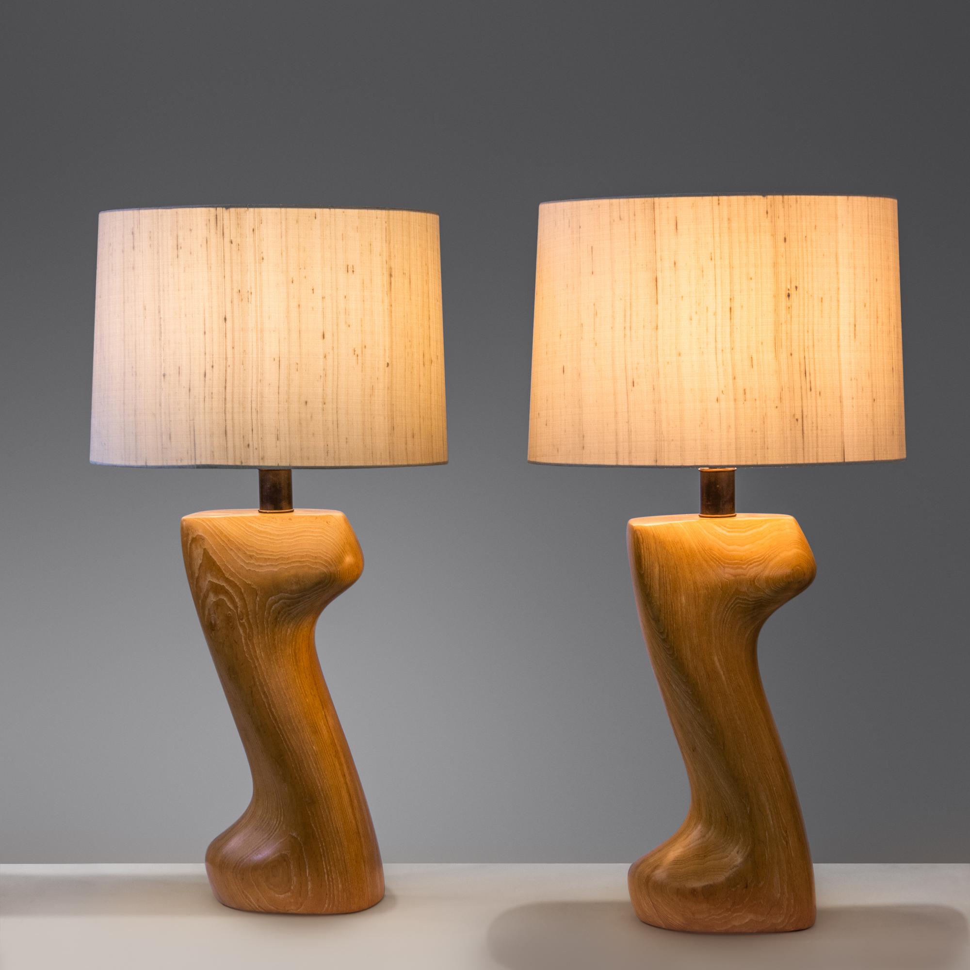 Pair of Table Lamps Heifetz Manufacturing Co., USA