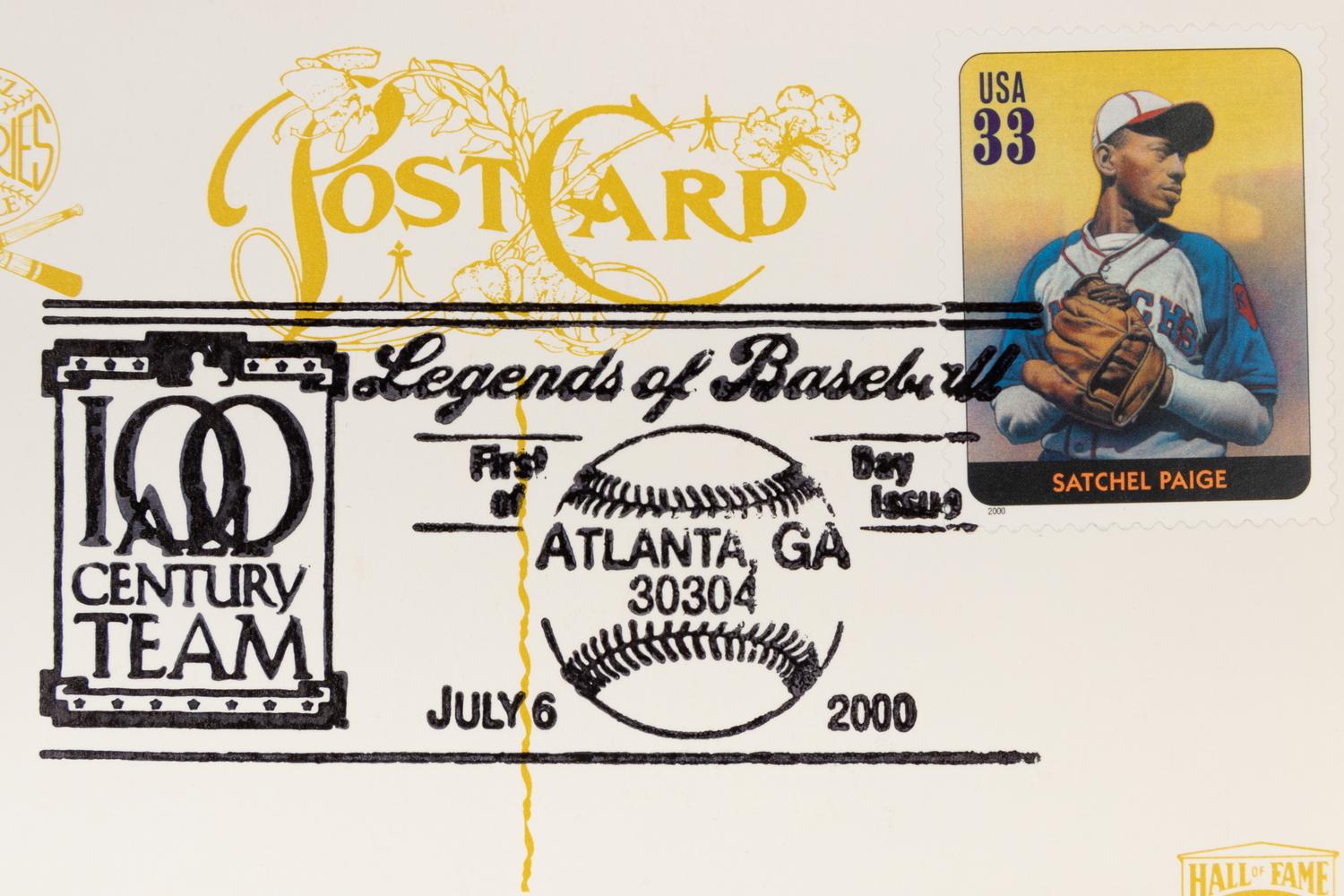 A Collection of 24 Legends of Baseball First Day of Issue Perez Steele Postcards,