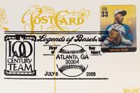 A Collection of 24 Legends of Baseball First Day of Issue Perez Steele Postcards,