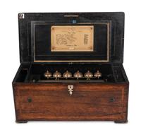 A Swiss Cylinder Music Box