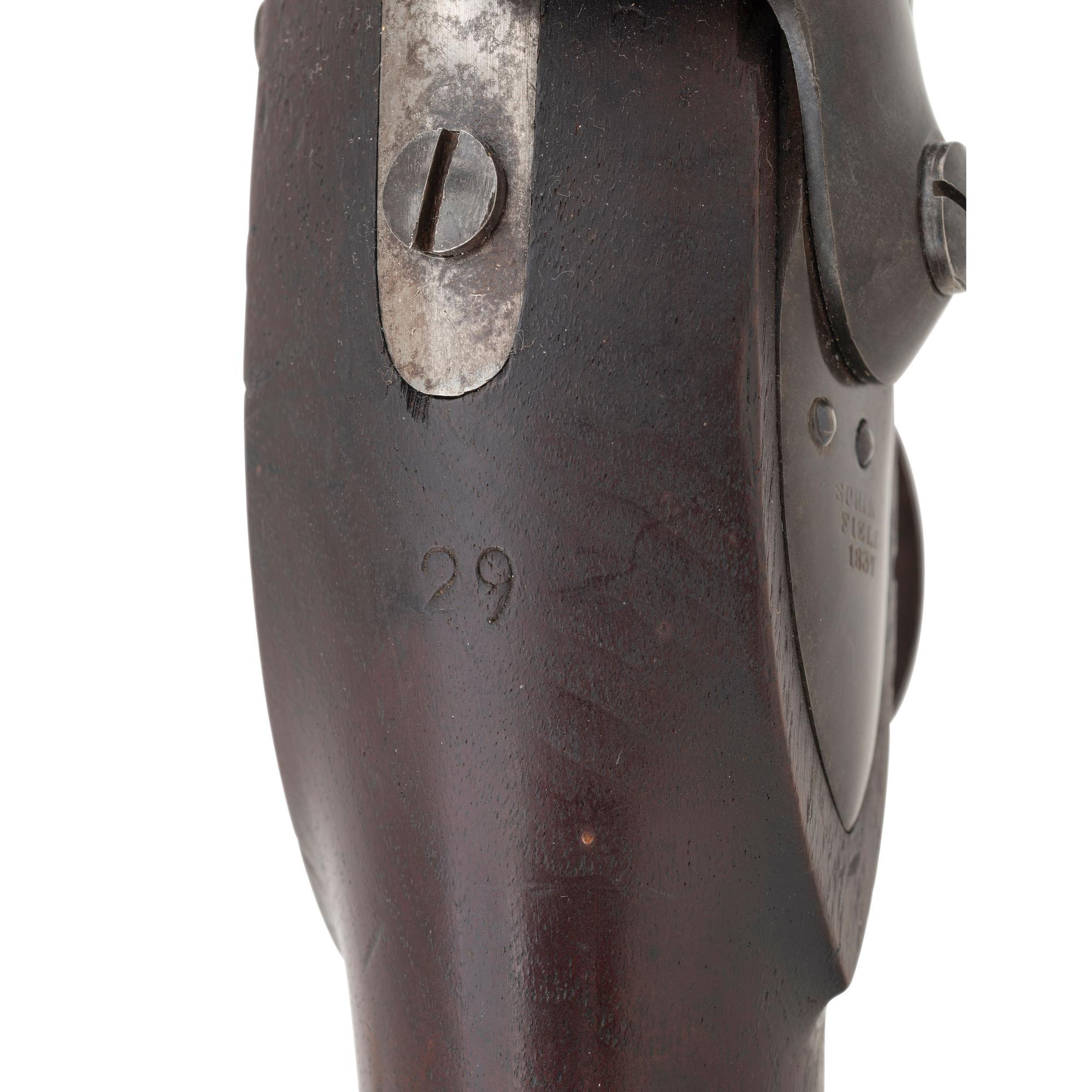 Arsenal Altered US Model 1828 (1816 Type III) Musket by Springfield