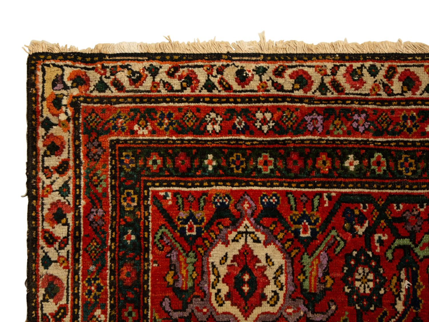 A Feraghan Wool Rug — Early 20th Century