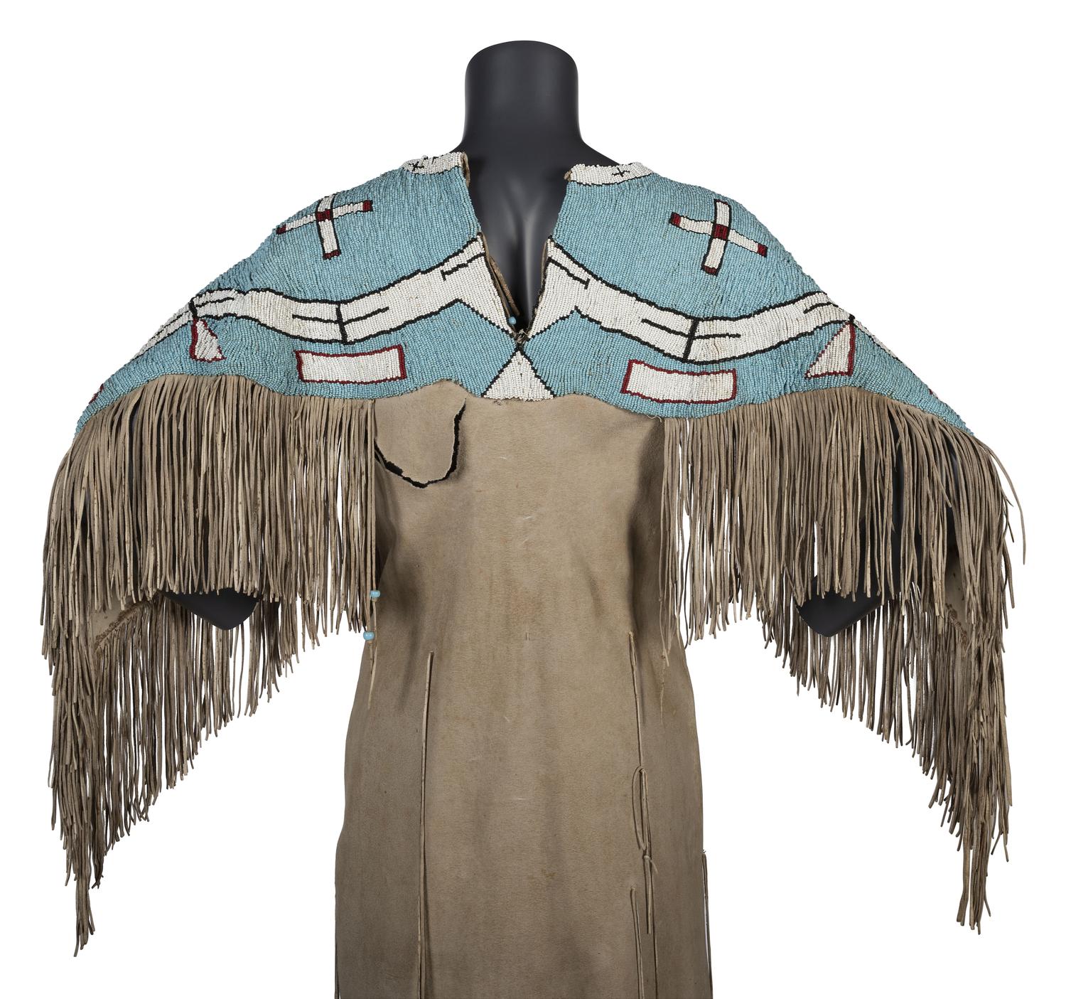 Plateau Beaded Hide Dress