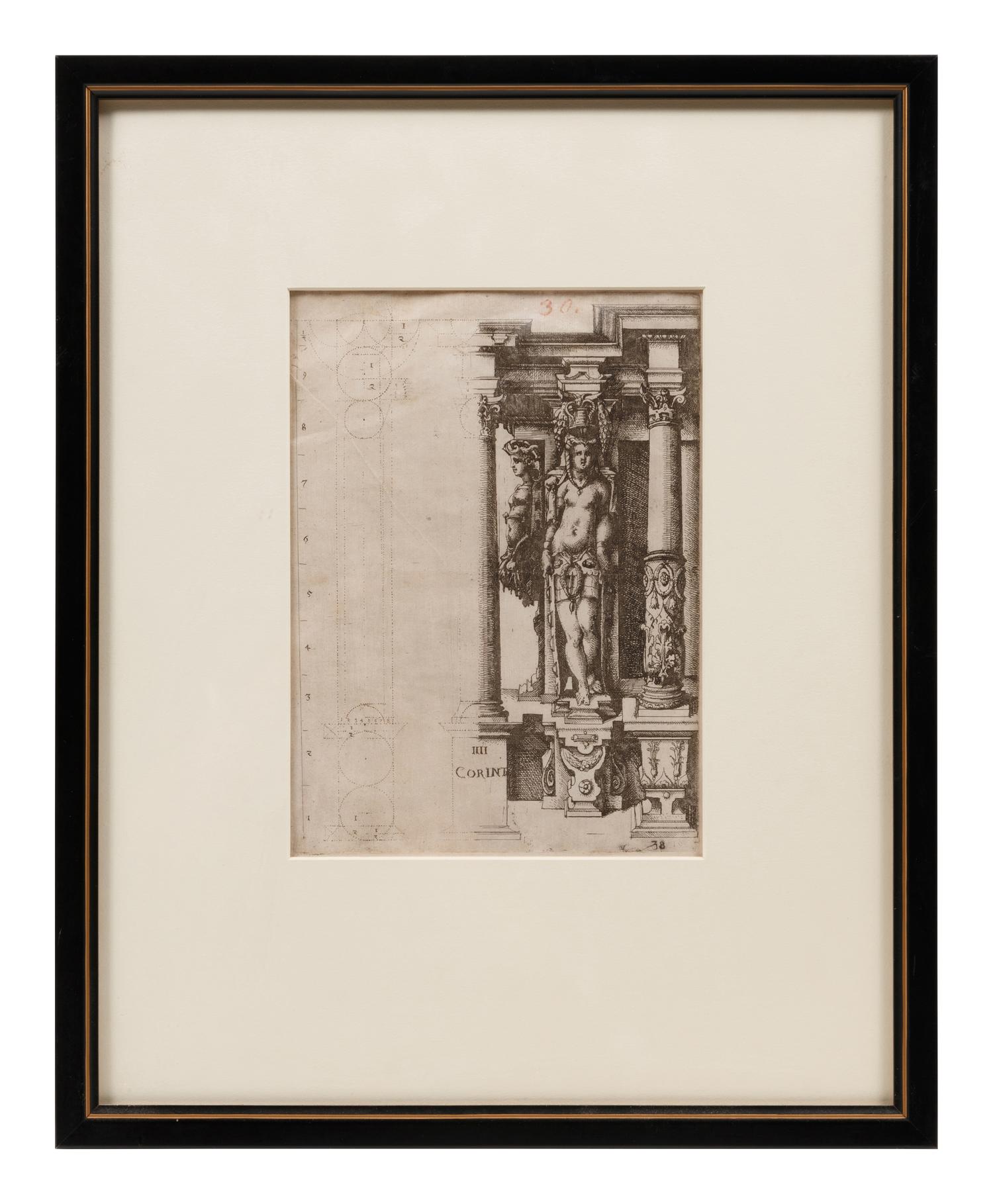 A Pair of Engravings Depicting Ornamental Designs