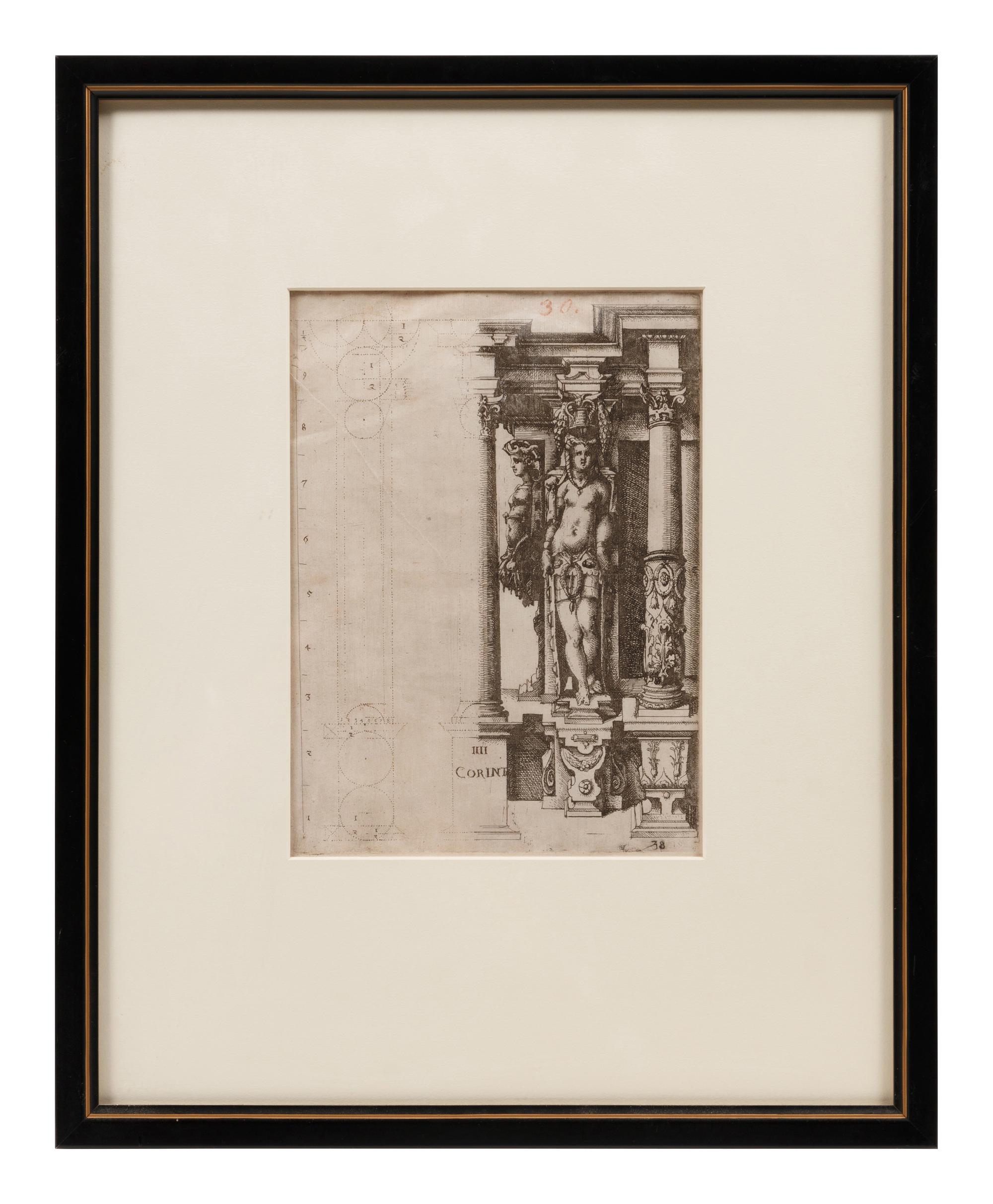A Pair of Engravings Depicting Ornamental Designs