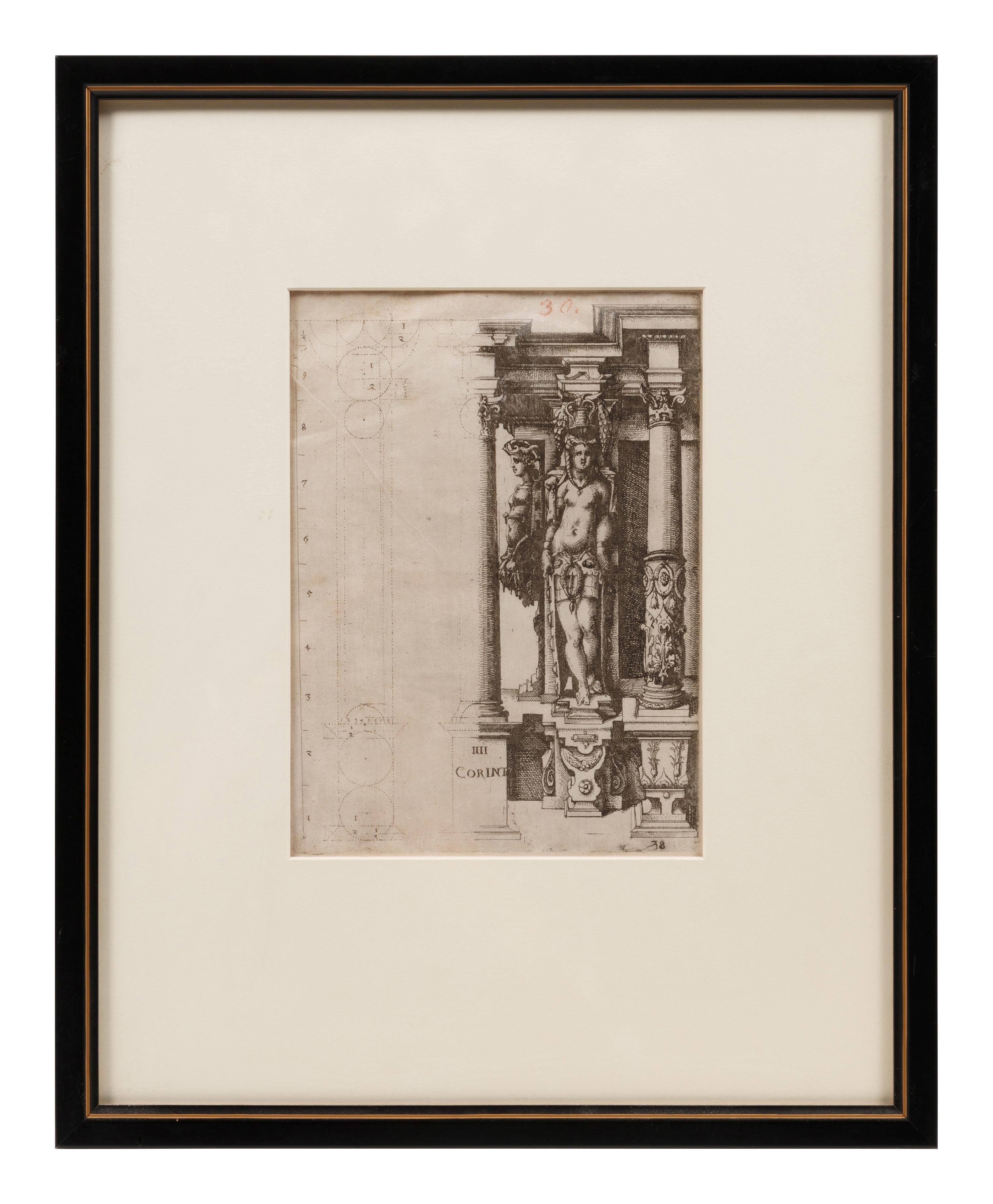 A Pair of Engravings Depicting Ornamental Designs