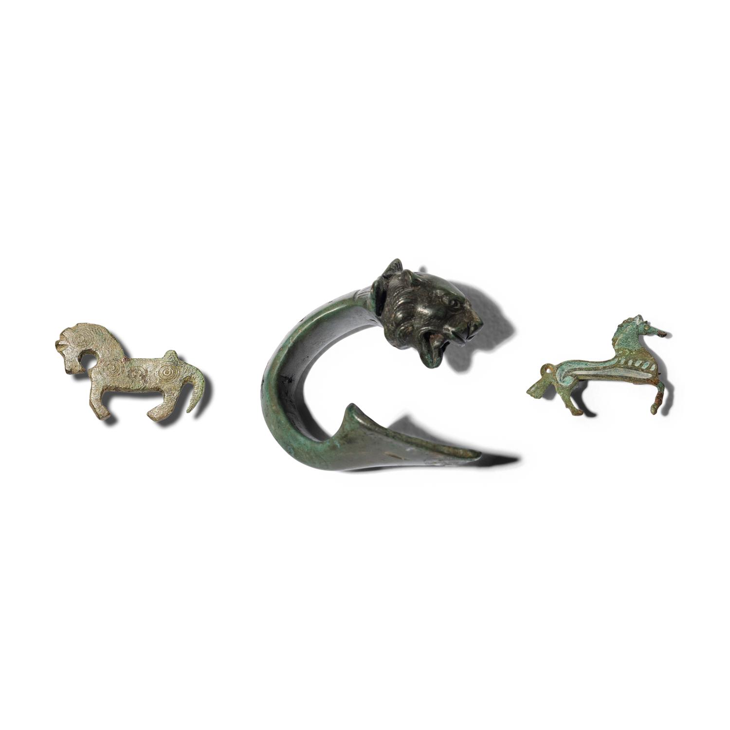 Three Roman Bronze Objects