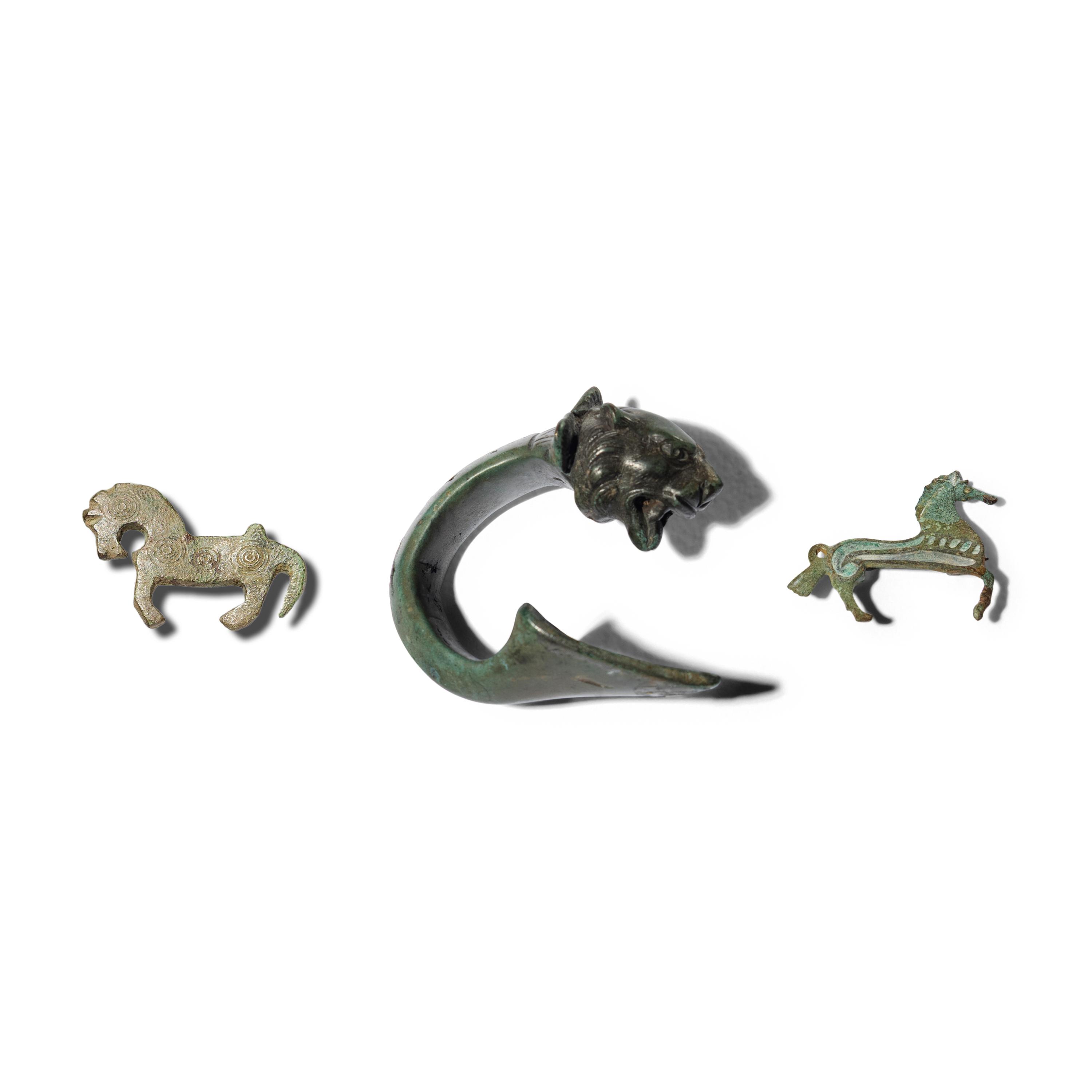 Three Roman Bronze Objects